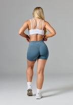 Reluna Original Mid-Rise Sculptseam® Plus Short 5" Slate Shorts Paragon Fitwear 