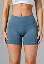 Reluna Original Mid-Rise Sculptseam® Plus Short 5" Slate Shorts Paragon Fitwear 