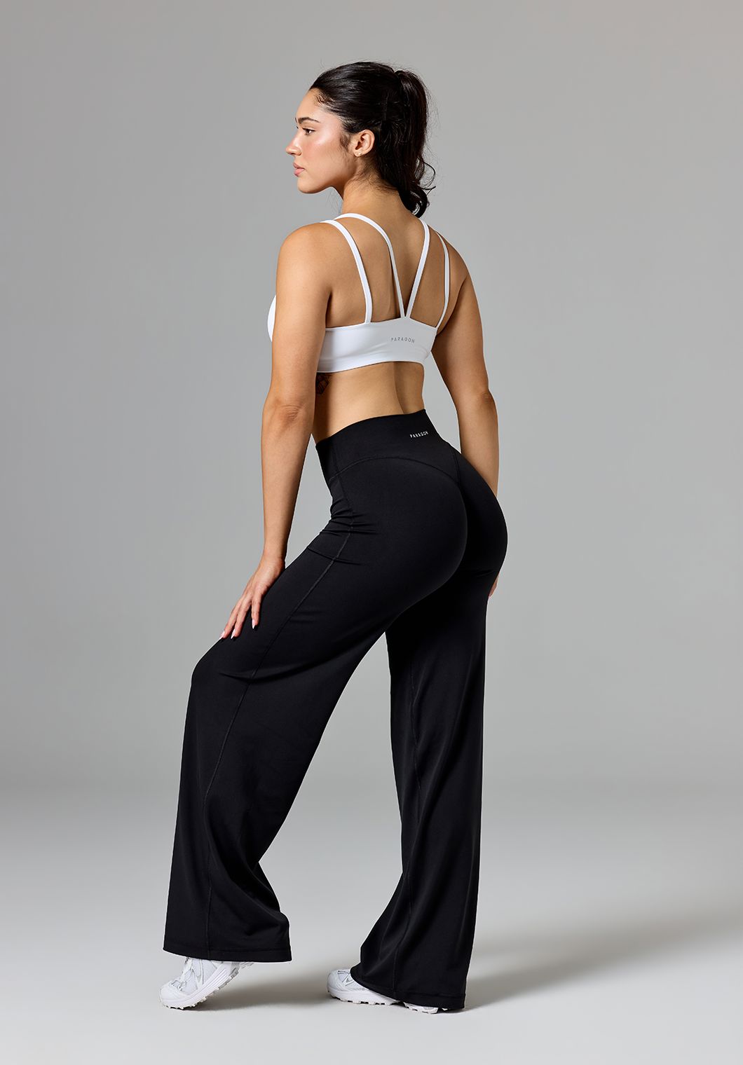 Reluna™ Original Sculptseam® Mid-Rise Straight Leg Pant Regular - Black Leggings/Joggers Paragon Fitwear 