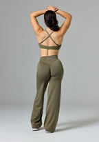 Reluna™ Original Sculptseam® Mid-Rise Straight Leg Pant Regular - Everglades Leggings/Joggers Paragon Fitwear 