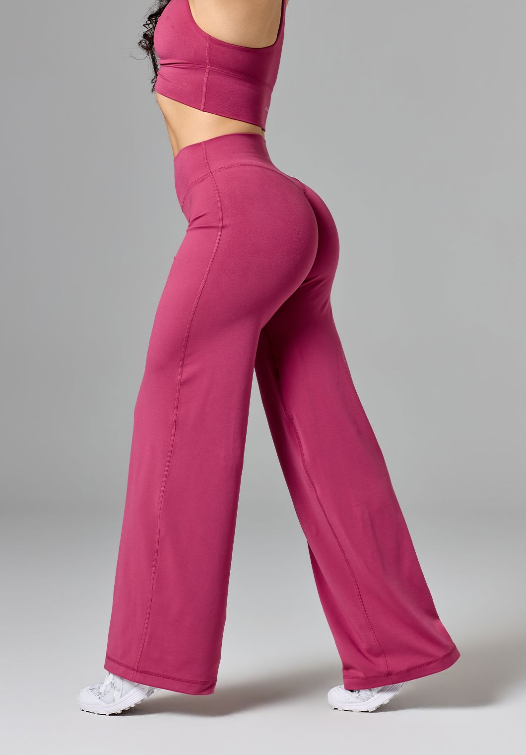 Reluna™ Original Sculptseam® Mid-Rise Straight Leg Pant Regular - Raspberry Leggings/Joggers Paragon Fitwear 