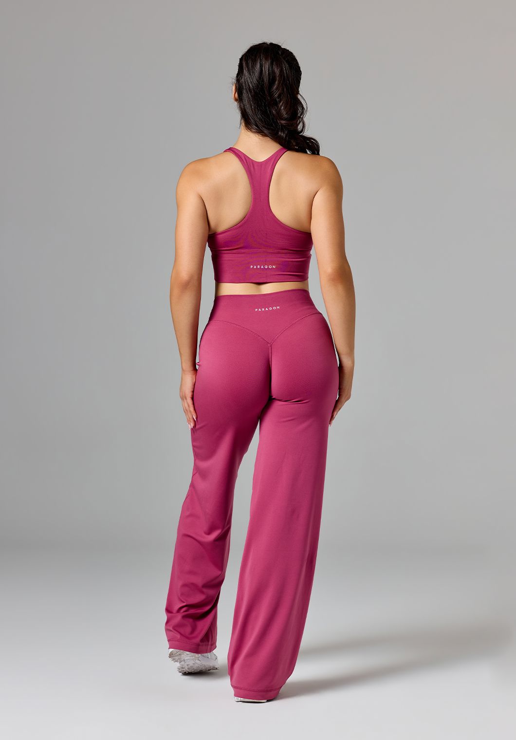 Reluna™ Original Sculptseam® Mid-Rise Straight Leg Pant Regular - Raspberry Leggings/Joggers Paragon Fitwear 