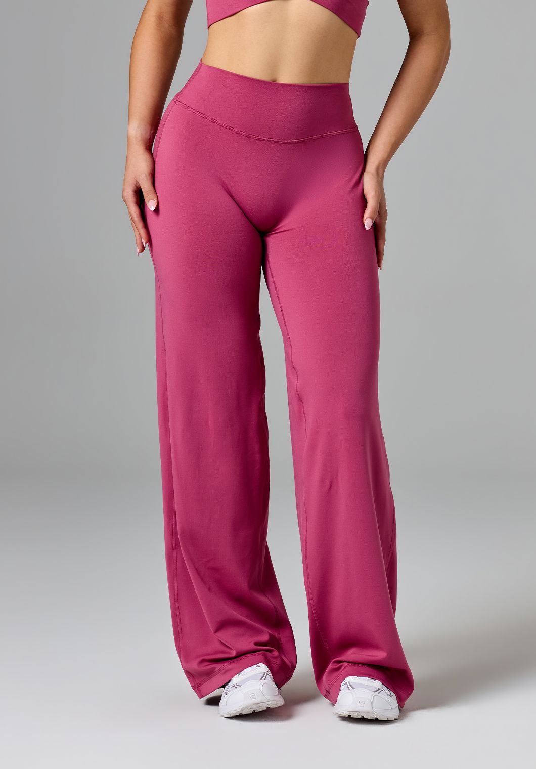 Reluna™ Original Sculptseam® Mid-Rise Straight Leg Pant Regular - Raspberry Leggings/Joggers Paragon Fitwear 