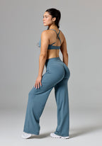 Reluna™ Original Sculptseam® Mid-Rise Straight Leg Pant Regular - Slate Leggings/Joggers Paragon Fitwear 