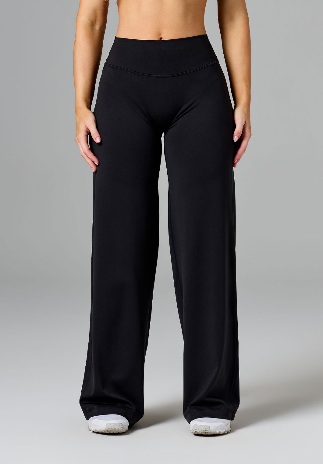Reluna™ Original Sculptseam® Mid-Rise Straight Leg Pant Short - Black Leggings/Joggers Paragon Fitwear 