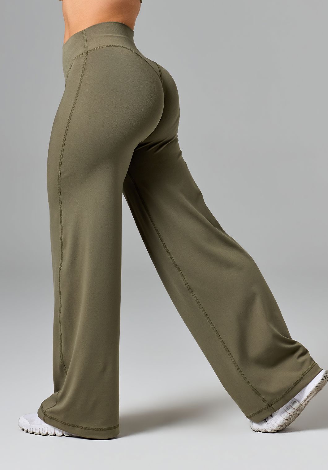 Reluna™ Original Sculptseam® Mid-Rise Straight Leg Pant Short - Everglades Leggings/Joggers Paragon Fitwear 
