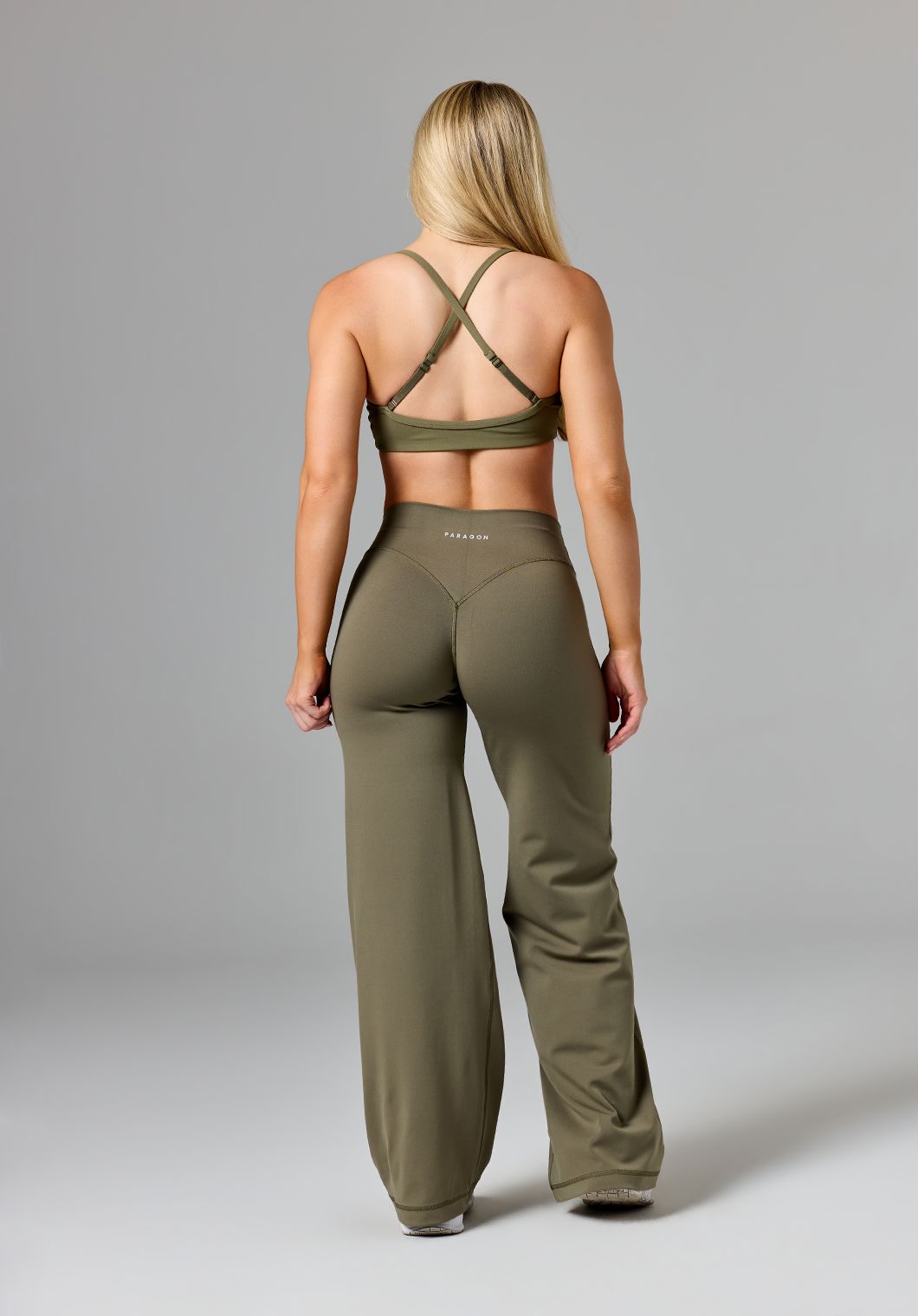 Reluna™ Original Sculptseam® Mid-Rise Straight Leg Pant Short - Everglades Leggings/Joggers Paragon Fitwear 