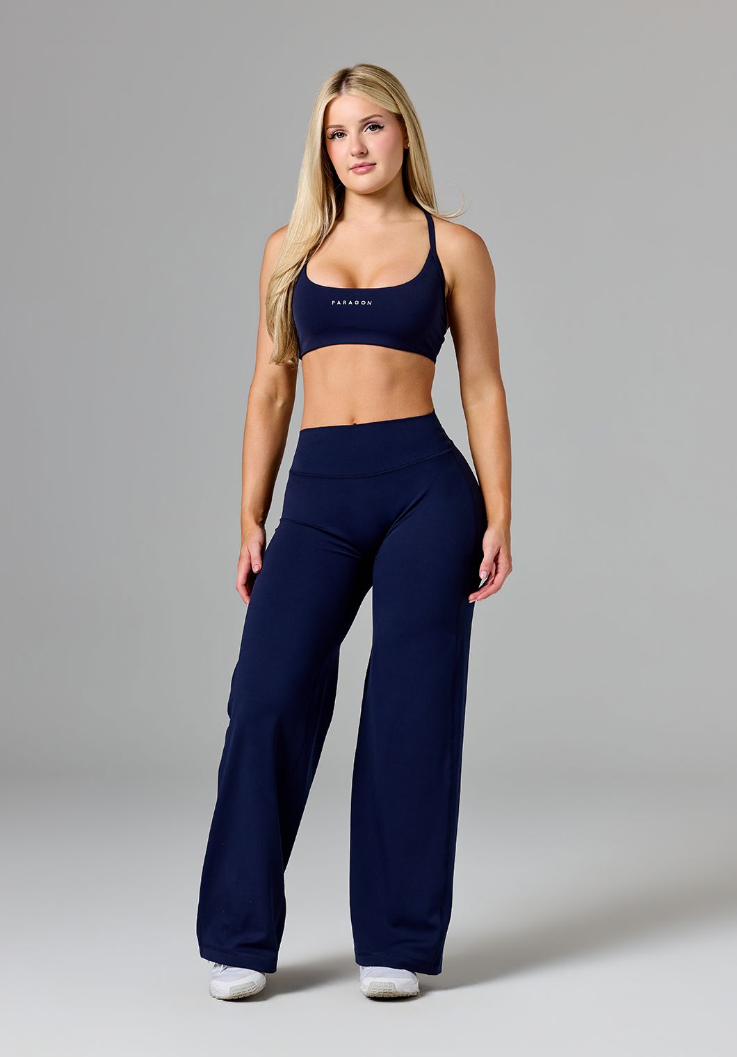 Reluna™ Original Sculptseam® Mid-Rise Straight Leg Pant Short - Ink Leggings/Joggers Paragon Fitwear 