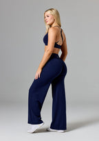Reluna™ Original Sculptseam® Mid-Rise Straight Leg Pant Short - Ink Leggings/Joggers Paragon Fitwear 