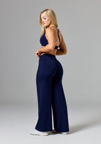 Reluna™ Original Sculptseam® Mid-Rise Straight Leg Pant Short - Ink Leggings/Joggers Paragon Fitwear 