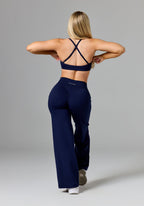 Reluna™ Original Sculptseam® Mid-Rise Straight Leg Pant Short - Ink Leggings/Joggers Paragon Fitwear 