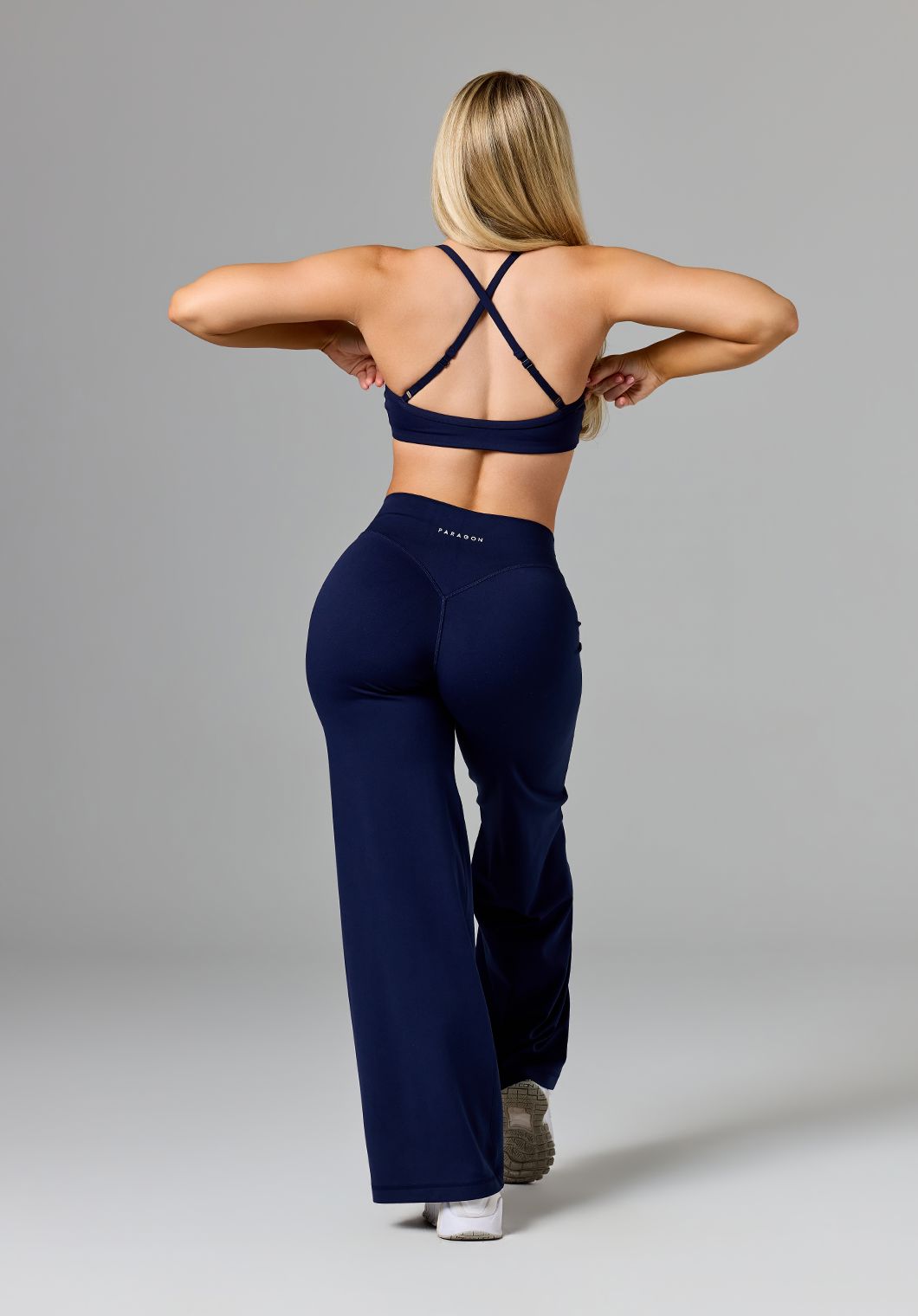 Reluna™ Original Sculptseam® Mid-Rise Straight Leg Pant Short - Ink Leggings/Joggers Paragon Fitwear 