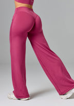 Reluna™ Original Sculptseam® Mid-Rise Straight Leg Pant Short - Raspberry Leggings/Joggers Paragon Fitwear 