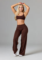 Reluna™ Original Sculptseam® Mid-Rise Straight Leg Pant Short - Walnut Leggings/Joggers Paragon Fitwear 