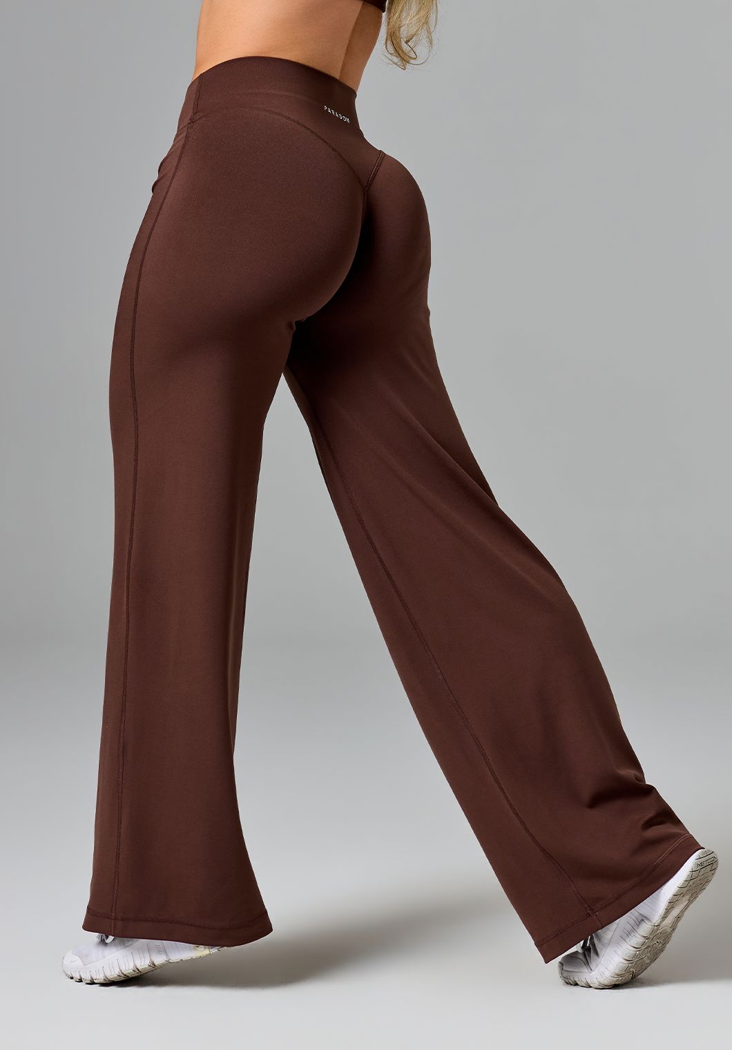 Reluna™ Original Sculptseam® Mid-Rise Straight Leg Pant Short - Walnut Leggings/Joggers Paragon Fitwear 