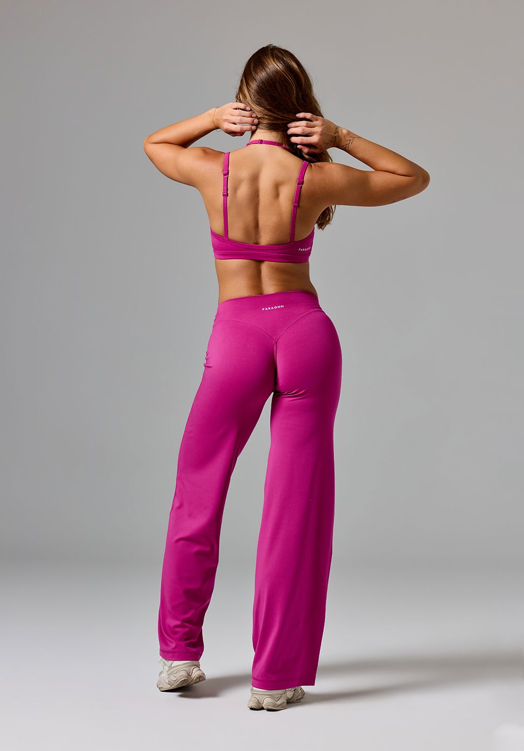 Reluna™ Original Sculptseam® Low-Rise Straight Leg Pant Regular Berry Leggings/Joggers Paragon Fitwear 