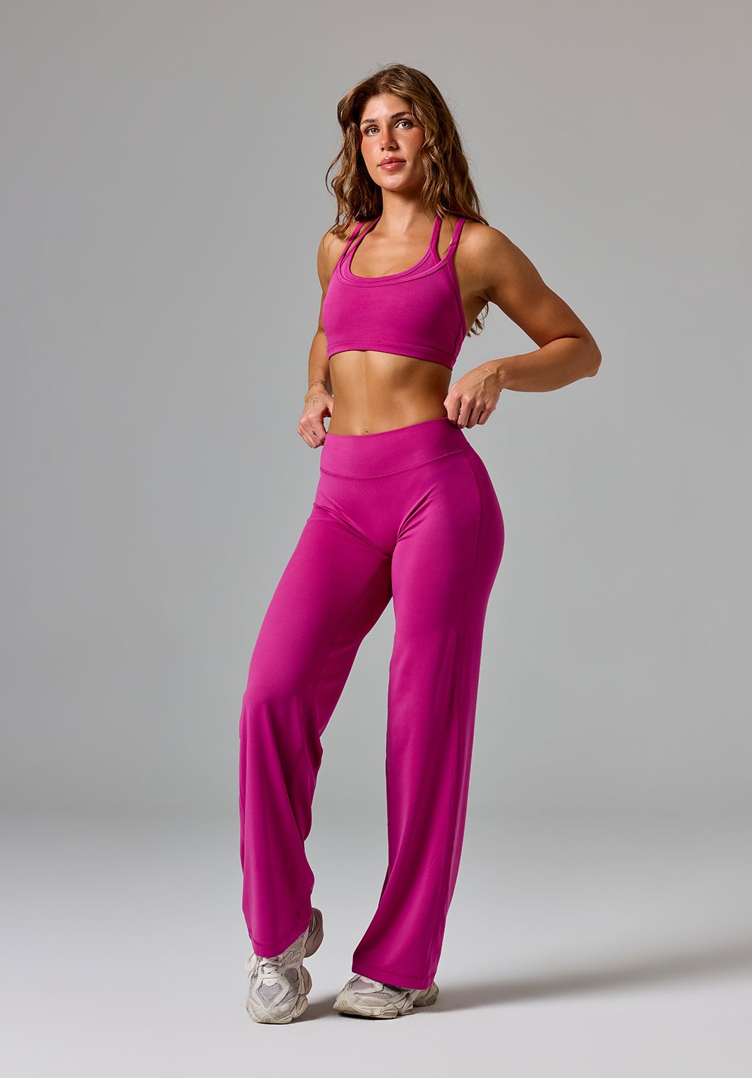 Reluna™ Original Sculptseam® Low-Rise Straight Leg Pant Regular Berry Leggings/Joggers Paragon Fitwear 