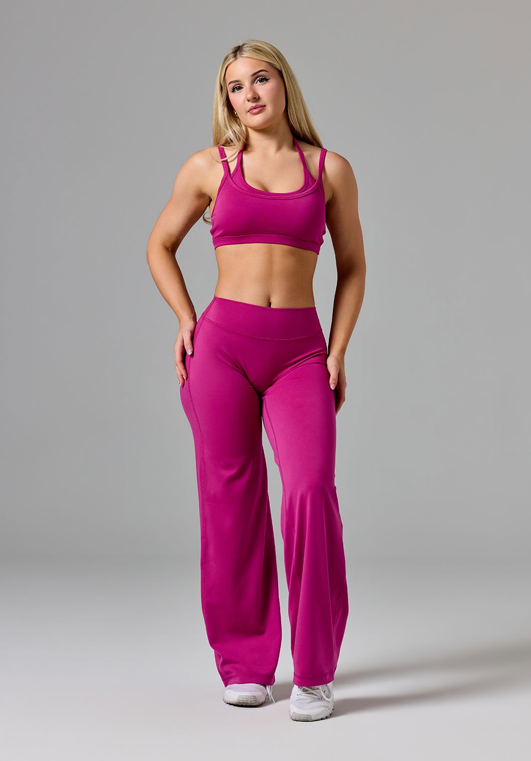 Reluna™ Original Sculptseam® Low-Rise Straight Leg Pant Short Berry Leggings/Joggers Paragon Fitwear 
