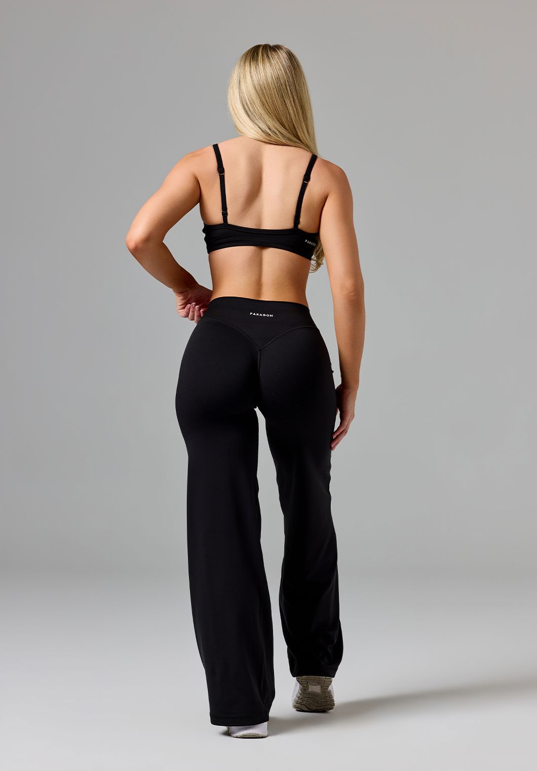 Reluna™ Original Sculptseam® Low-Rise Straight Leg Pant Short Black Leggings/Joggers Paragon Fitwear 