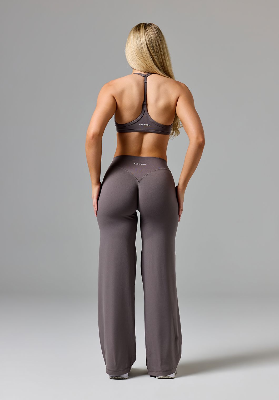 Reluna™ Original Sculptseam® Low-Rise Straight Leg Pant Short Cement Leggings/Joggers Paragon Fitwear 