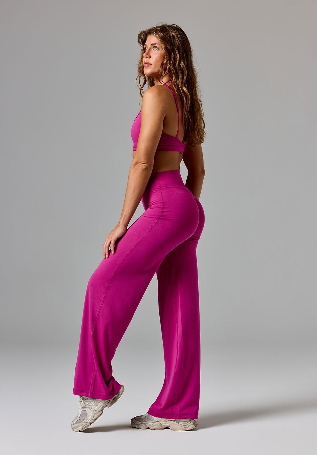 Reluna™ Original Sculptseam® Mid-Rise Straight Leg Pant Regular Berry Leggings/Joggers Paragon Fitwear 