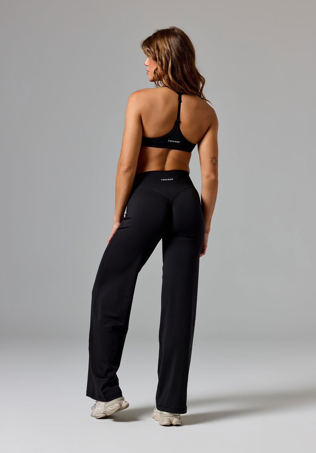 Reluna™ Original Sculptseam® Mid-Rise Straight Leg Pant Regular Black Leggings/Joggers Paragon Fitwear 