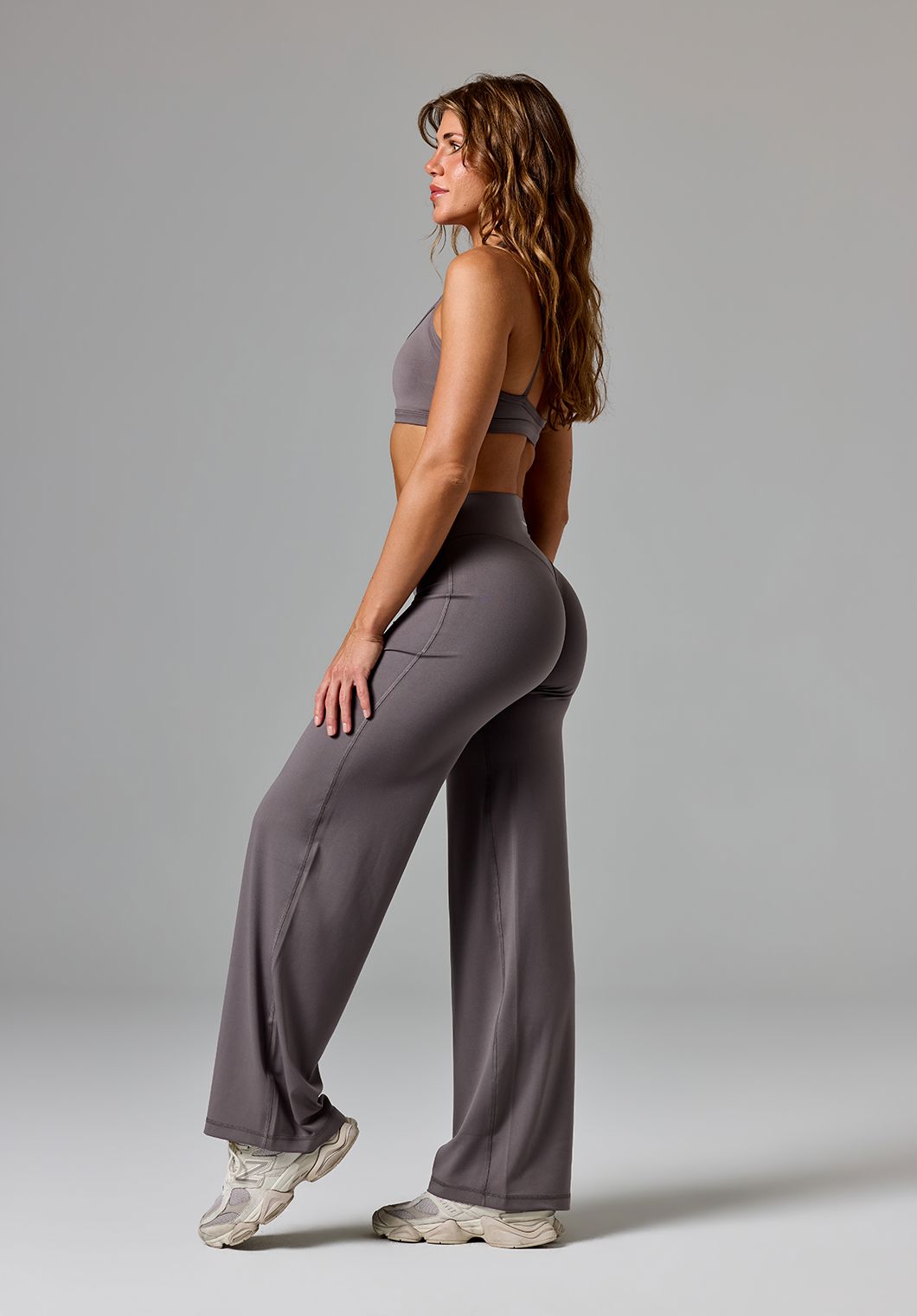 Reluna™ Original Sculptseam® Mid-Rise Straight Leg Pant Regular Cement Leggings/Joggers Paragon Fitwear 