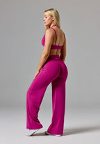 Reluna™ Original Sculptseam® Mid-Rise Straight Leg Pant Short Berry Leggings/Joggers Paragon Fitwear 