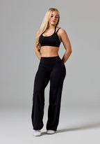 Reluna™ Original Sculptseam® Mid-Rise Straight Leg Pant Short Black Leggings/Joggers Paragon Fitwear 
