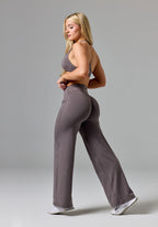 Reluna™ Original Sculptseam® Mid-Rise Straight Leg Pant Short Cement Leggings/Joggers Paragon Fitwear 