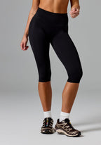 Reluna™ Original Sculptseam® Plus High-Rise Capri Black Leggings/Joggers Paragon Fitwear 