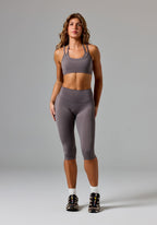 Reluna™ Original Sculptseam® Plus High-Rise Capri Cement Leggings/Joggers Paragon Fitwear 