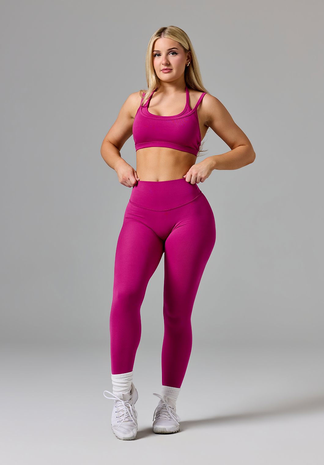 Reluna™ Original High-Rise Sculptseam® Plus Legging Berry Leggings/Joggers Paragon Fitwear 