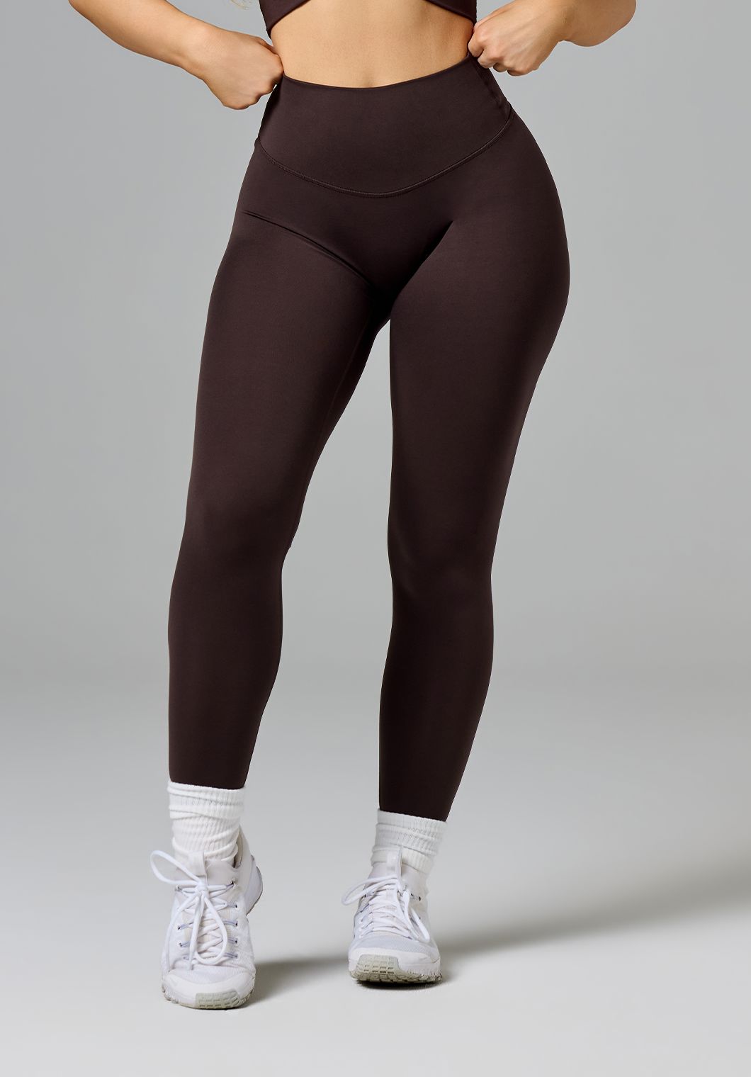 Reluna Original Sculptseam® Plus High-Rise Legging Espresso Leggings/Joggers Paragon Fitwear 