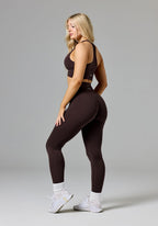 Reluna Original Sculptseam® Plus High-Rise Legging Espresso Leggings/Joggers Paragon Fitwear 