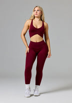 Reluna Original High-Rise Sculptseam® Plus Legging Red Velvet Leggings/Joggers Paragon Fitwear 