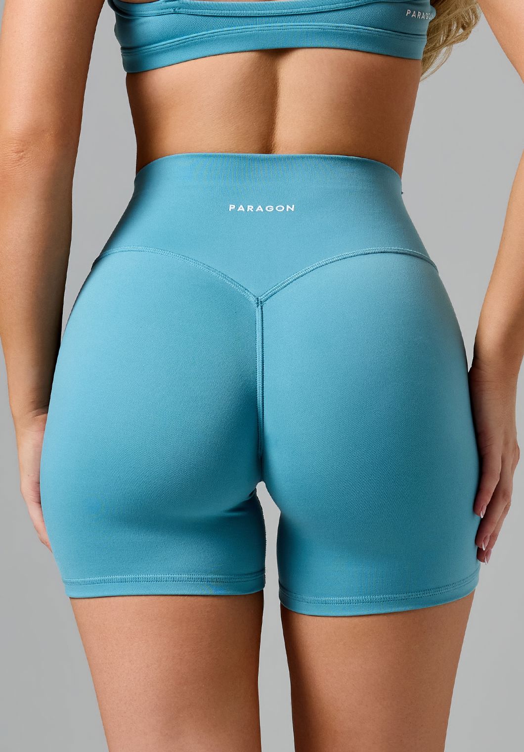 Reluna Original High-Rise Sculptseam® Plus Short 5" Mineral Shorts Paragon Fitwear 