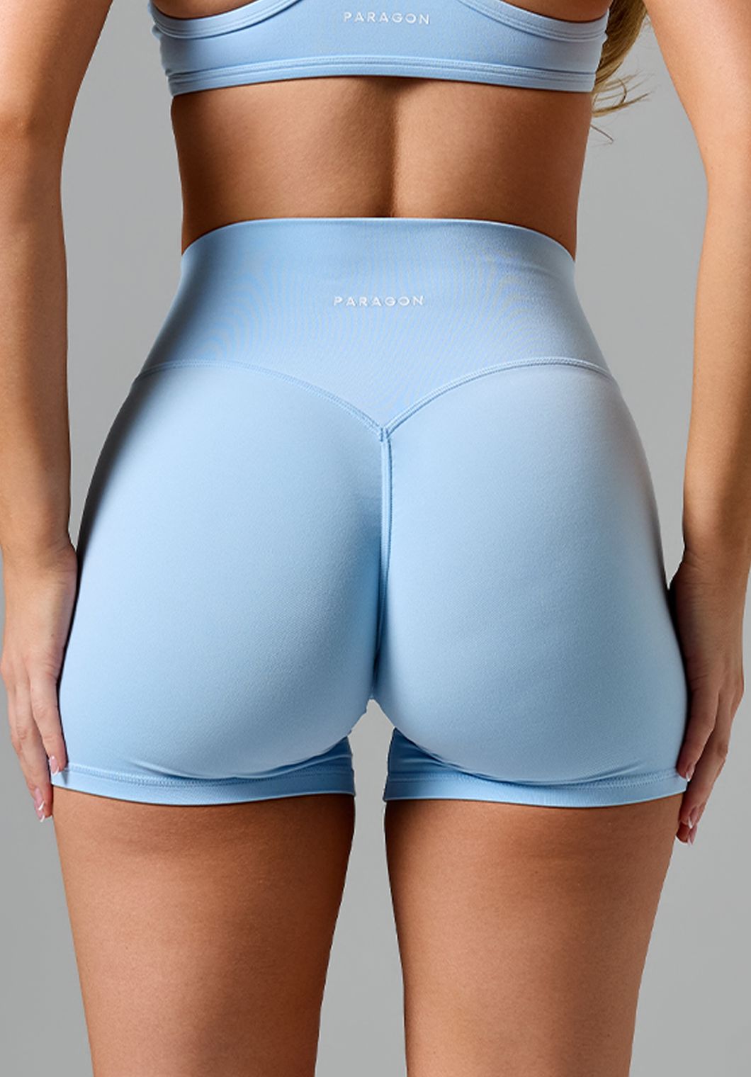 Reluna Original High-Rise Sculptseam® Plus Short 5" Vapor Shorts Paragon Fitwear 
