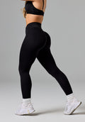 Reluna™ Original Sculptseam® Plus Mid-Rise Legging Black Leggings/Joggers Paragon Fitwear 