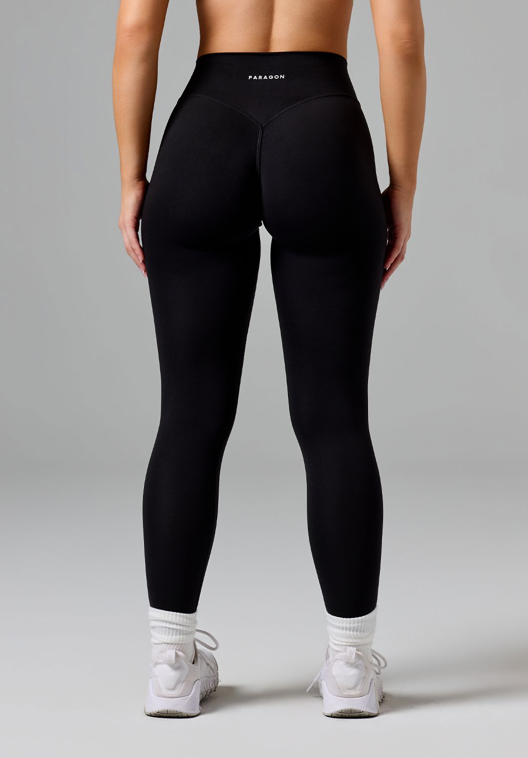 Reluna™ Original Sculptseam® Plus Mid-Rise Legging Black Leggings/Joggers Paragon Fitwear 