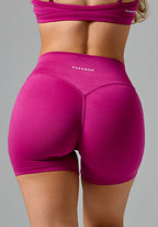 Reluna™ Original Mid-Rise Sculptseam® Plus Short 5" Berry Shorts Paragon Fitwear 