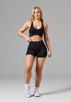 Reluna™ Original Sculptseam® Plus High-Rise Short 5" Black Shorts Paragon Fitwear 