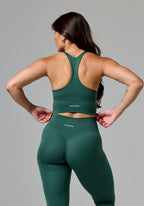 Reluna Ruched Sports Bra Forest Sports Bras Paragon Fitwear 