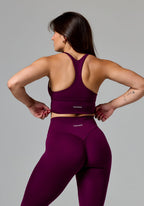 Reluna Ruched Sports Bra Velvet Sports Bras Paragon Fitwear 