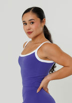 Reluna™ SmoothHold™ Low Back Top Electric Violet Tops/Tanks Paragon Fitwear 