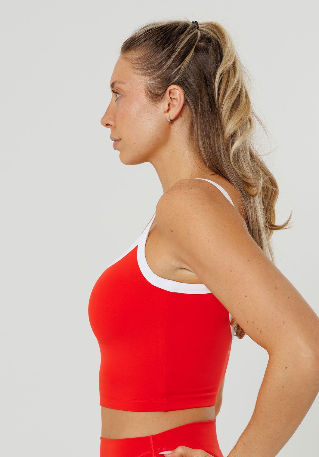 Reluna™ SmoothHold™ Low Back Top Strawberry Tops/Tanks Paragon Fitwear 