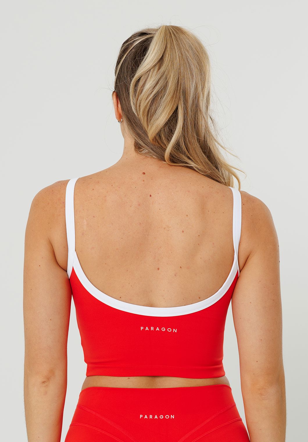 Reluna™ SmoothHold™ Low Back Top Strawberry Tops/Tanks Paragon Fitwear 