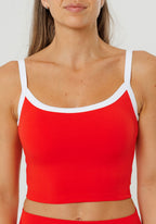 Reluna™ SmoothHold™ Low Back Top Strawberry Tops/Tanks Paragon Fitwear 