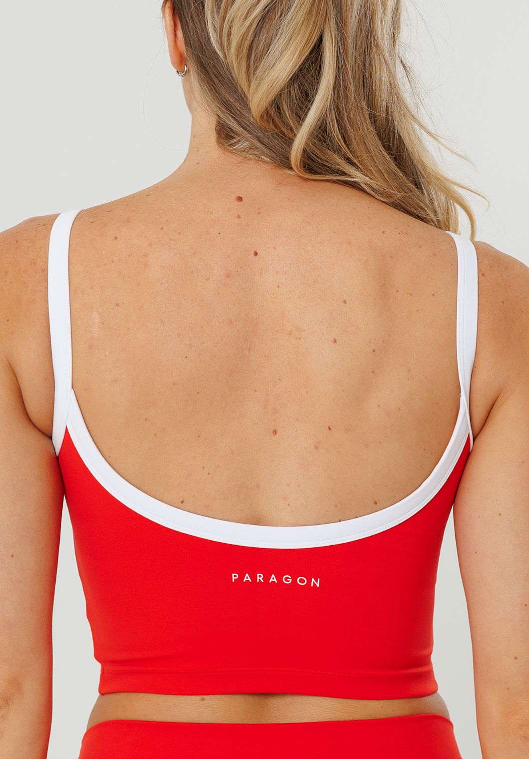 Reluna™ SmoothHold™ Low Back Top Strawberry Tops/Tanks Paragon Fitwear 