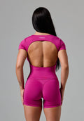 Reluna™ SmoothHold™ Open Back Top Berry Tops/Tanks Paragon Fitwear 